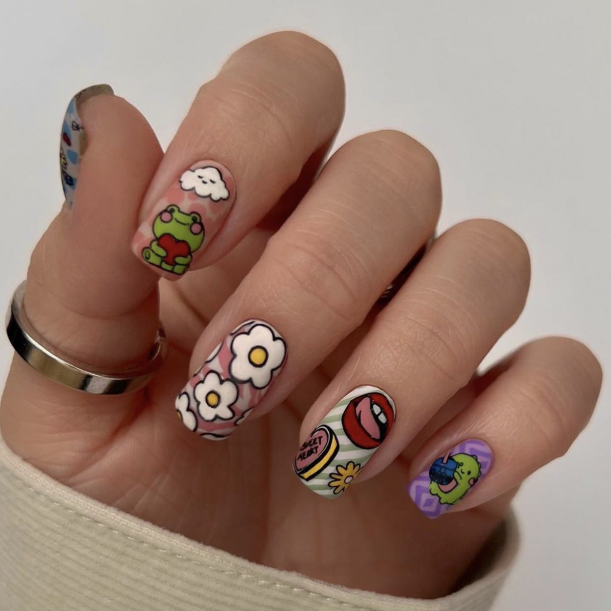 cartoon frog