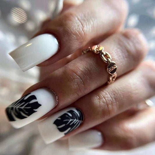 white leaves