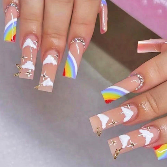 rainbow clouds