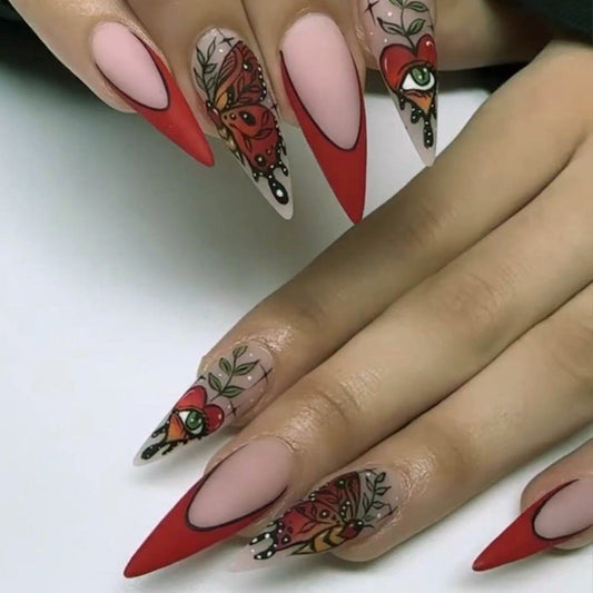red butterfly